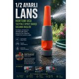 Transformacion Ayarlanabilir Tazyikli Hortum Ucu | Profesyonel Sprey Püskürtme Başlığı, Bahçe Sulama ve Araba Yıkama Aparatı 721539
