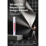 Transformacion Beyaz Derz Dolgu Boyası ve Yenileme Rötuş Kalemi 30 Metre Kapatıcı Fayans Duvar ve Buzdolabı Boyama Kalemi 718602