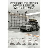Transformacion Elastik Bagaj Filesi 120x80 cm – 155x95 cm’e Kadar Genişler | Araç Üstü, Kamp ve Seyahat İçin 722327