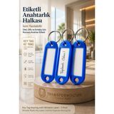 Transformacion Etiketli 3'lü Anahtarlık Halkası – Isim Yazılabilir, Metal Halka ile Şık Tasarım 722421 - 3 ADET