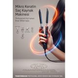 Transformacion İNCE UÇ Mikro Keratin Saç Kaynak Makinesi - 200°C Hızlı Isınan Teflon Uçlu, 2.5m Kablolu Ergonomik Mikro Kaynak Maşası 720697