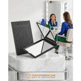 Transformacion Katlanabilir Cep Aynası, Dikdörtgen Makyaj ve Çanta Aynası (Unisex) 716357