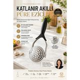 Transformacion Katlanabilir Patates Ezici Kolay Saklanabilir Çekmece İçi Akıllı Püre Aparatı Paslanmaz Çelik 723539