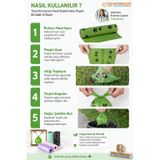 Transformacion Kedi Köpek Kaka Poşeti 90 Adet Sızdırmaz, Kalın ve Doğa Dostu Evcil Hayvan Dışkı Torbası 720450 720858