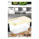 Transformacion Kedi ve Köpek Mama Saklama Kabı Sürgülü Kapaklı 10 Litre 720984