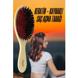 Transformacion Keratin Mikro Kaynak Saç Açma Fırçası Sağlıklı Ahşap 721412