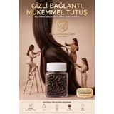 Transformacion Koyu Kahve Silikonlu Saç Kaynak Boncuğu 30 gr 500 Adet Mikro Halka 723599