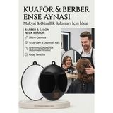 Transformacion Kuaför Berber Yuvarlak Ense Aynası 28 cm ABS Plastik Malzeme ile Ergonomik Tasarım 720475