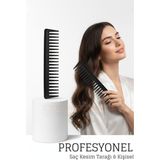 Transformacion Kuaför Saç Kesim Tarağı - Profesyonel Berber Kesim Tarağı 722379 - GENIS