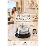 Transformacion Masa Çanı 6,5 x 5 cm Resepsiyon Servis Çağrı Zili Otel Ofis Restoran Karşılama Tezgah Zili Müşteri Uyarı Zil Butonu 723715 - MINI
