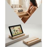 Transformacion Masif Ahşap Tablet Standı ve Telefon Tutucu – Estetik Ergonomi 722866