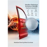 Transformacion Metalize Direksiyon Koruyucu Güneşlik 42 cm - Isı Yansıtıcı Direksiyon Simidi Güneş Koruyucu - Oto Direksiyon Koruma Kılıfı Güneşliği 723317