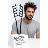 Transformacion Mucizevi Tarak - Hacim, Dalga Tarağı Dağının Saç Uygulama Tarağı 722445
