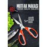 Transformacion Mutfak Makası Çok Fonksiyonlu, 721626, Turuncu Gri