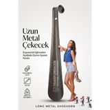 Transformacion Paslanmaz Çelik Uzun Metal Çekecek 60 cm - Ergonomik Eğilmeden Ayakkabı Giyme Aparatı Kerata 723325