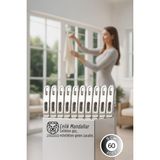 Transformacion Premium Çelik Mandal Seti - 60'lı Elite Seri, Endüstriyel Mukavemetli Çamaşır Mandalı 722780
