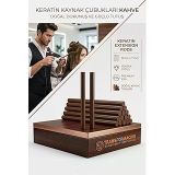 Transformacion Professional Saç Kaynak Keratin Çubuğu, 12 Adet KAHVE Güçlü Yapıştırıcı Keratin Kaynak Çubukları 720352