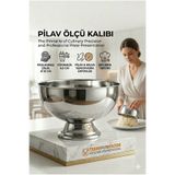 Transformacion Profesyonel 10 Cm Çapında Pilav Kalıbı - Helva Kalıbı 304 Paslanmaz Çelik 721650