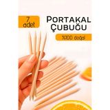Transformacion Profesyonel 7’li Portakal Çubuğu Seti - 11.5 cm Manikür & Pedikür Et İtici ve Tırnak Temizleme Seti