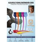 Transformacion Profesyonel 7li Saç Boya Fırçası Seti 24 cm Balyaj Omre Röfle Fırçası 723621