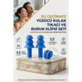 Transformacion Profesyonel Havuz ve Yüzücü Seti: 2'li Su Geçirmez Silikon Kulak Tıkacı ve Burun Klipsi 723169