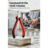 Transformacion Profesyonel Krom Vanadyum Mini Yan Keski | 11cm Hassas Kesim Gücü 426977