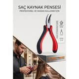 Transformacion Profesyonel Saç Kaynak Pensesi Boncuk Keratin Sıkıştırma Pensesi Kuaför Pensesi 720350