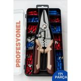 Transformacion Profesyonel Tel Soyma ve Sıkma Pensesi Seti – 8'' Otomatik, Kablo Konnektörlü 722483 - MODEL1