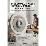Transformacion Sert 100MM Yün Polisaj Flap Keçe - Matkap ve Spiral Uyumlu Metal Cam Parlatma Çarkı 723110