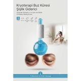 Transformacion Şişlik Giderici Buz Küresi Yüz Masaj Aleti - Kryoterapi Etkili Gözenek Sıkılaştırıcı ve Orijinal Cam Ice Globe Cilt Bakım Masaj Küresi 723366