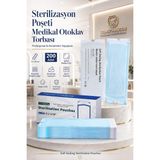 Transformacion Sterilizasyon Poşeti 200 Adet - Otoklav Kendinden Yapışkanlı Medikal Poşet 9X26 cm 722737 - 200 LU