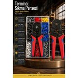 Transformacion Terminal Sıkma Pensesi + Yüksük Sıkma Pensesi 1200 Parça Kablo Pabucu Seti Hsc8 6-4A 722484 - MODEL4