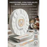 Transformacion Yumuşak Polisaj Keçesi 6X60 60 Katlı 150MM - Pamuk Bez Disk Metal Parlatma Keçesi - YUMUSAK