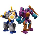 Transformers Age of The Primes Wreck 'n Doom Koleksiyonu Fisitron ve Carnivac 5.5" Dönüştürücü Aksiyon Figürü 2'li Paket, Robot Oyuncaklar, 8 Yaş ve Üzeri (Amazon'a Özel)