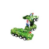 Transformers Askeri Zırhlı Tank Sesli Işıklı Çarpıp Dönen Oyuncak Tank (Çok Renkli)