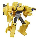 Transformers Bumblebee Cyberverse Adventures Action Attackers Warrior Class Bumblebee Aksiyon Figürü, Sting Shot Move, 13,7 cm