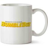 Transformers Bumblebee Porselen Kupa Bardak - Beyaz - 300 cc