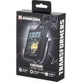 Transformers Bumblebee Powerbank 10000 mAh İki USB Çıkışıyla Taşınabilir Şarj Cihazı - Siyah