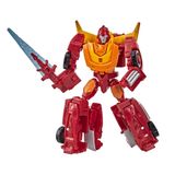 Transformers Cybertron için Oyuncaklar Nesiller Savaşı: Krallık Çekirdek Sınıfı WFC-K43 Autobot Hot Rod Aksiyon Figürü - 8 Yaş ve Üzeri Çocuklar, 8,9 cm