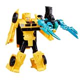 Transformers CYBERWORLD Bumblebee Zırhlı Siber Değiştiriciler 10 cm Aksiyon Figürü, Araba Moduna Hızlı Değişim, Erkek ve Kız 6 Yaş ve Üzeri için Robot Oyuncakları