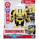 Transformers Cyberworld Hızlı Değişim Bumblebee 4" Aksiyon Figürü