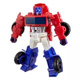 Transformers CYBERWORLD Optimus Prime Cyber Changers 4 inç Aksiyon Figürü, Kamyon Moduna Hızlı Değişim, Erkek ve Kız 6 Yaş ve Üzeri için Robot Oyuncakları