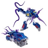 Transformers CYBERWORLD Soundwave Derin Deniz Kaşifi, Energon Dalgalanması | Hızla Denizaltı Moduna Geçebilen 22,5 cm Aksiyon Figürü | 6 Yaş ve Üzeri Çocuklar için Robot Oyuncakları