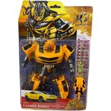 Transformers Dönüşebilen Robot Bumblebee Transformers Araba Autobot Bumblebee - 277-Sütlü Kahve