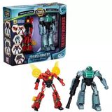 Transformers F8438 Earthspark Terran Twitch ve Robby Malto İkili Aksiyon Figürü Seti