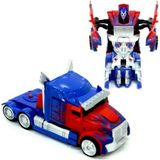 Transformers Optimus Prime 14 cm Dönüşebilen Oyuncak Araba ve Tır Robot – Dayanıklı Plastik Figür, Çin Üretimi - Renkli
