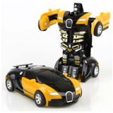 Transformers Oyuncak Araba Bumblebee Robota Dönüşebilen Yellow