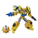 Transformers-Oyuncak Cyberverse Deluxe Sınıf Bumblebee aksiyon figürü, Sting 6 yıl, 12.5 cm arası çocuklar için Eylem saldırı ve "Yap-A-Figür " elemanı vuruldu