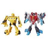 Transformers Oyuncaklar Kahramanlar ve Kötüler Bumblebee ve Starscream 2'li Paket Aksiyon Figürleri - 6 Yaş ve Üzeri Çocuklar İçin, 7 inç (Amazon'a Özel)