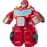 Transformers Playskool Heroes Rescue Bots Academy Heatwave The Fire-Bot Dönüştürücü Oyuncak, 4,5 inç Aksiyon Figürü, 3 Yaş ve Üzeri Çocuklar için Oyuncaklar